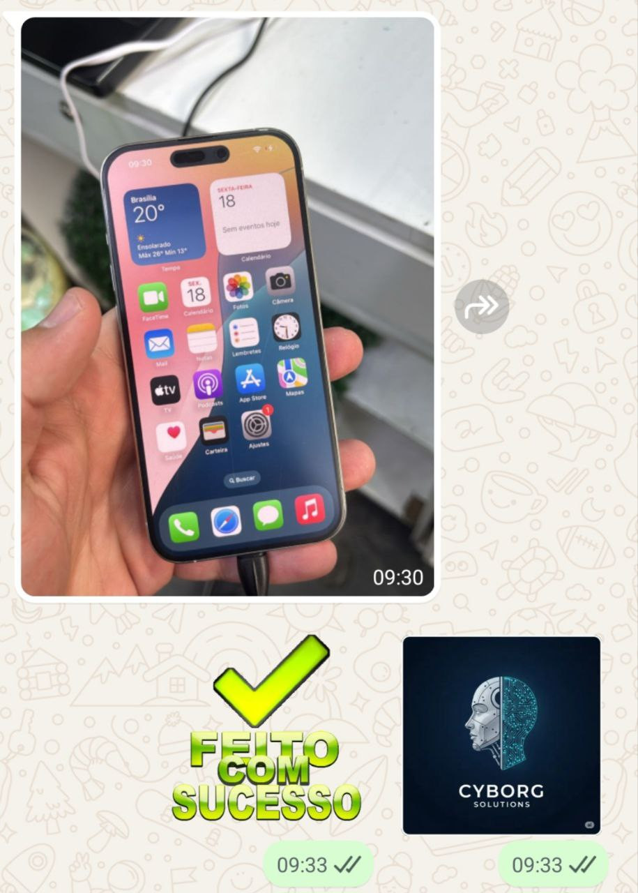 Comprovação Desbloqueio (BYPASS) iPhone 14 Pro