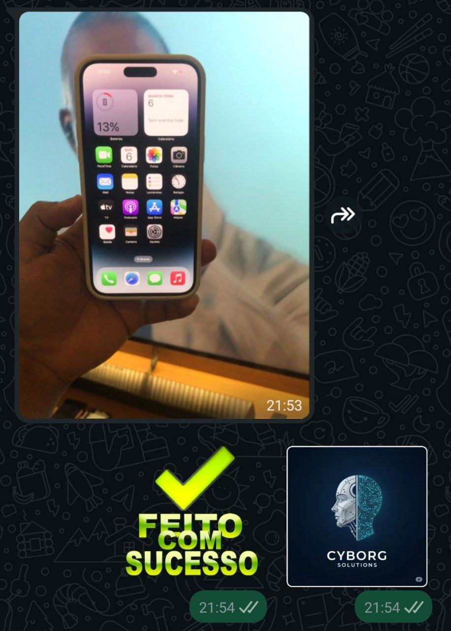 Comprovação Desbloqueio (BYPASS) iPhone 14 Pro Max